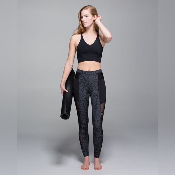 lululemon athletica Pants - Lululemon ✨ Just Breathe Animal print with cutouts